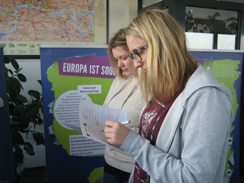 EU-Wanderausstellung „Europa – was ist jetzt?“
