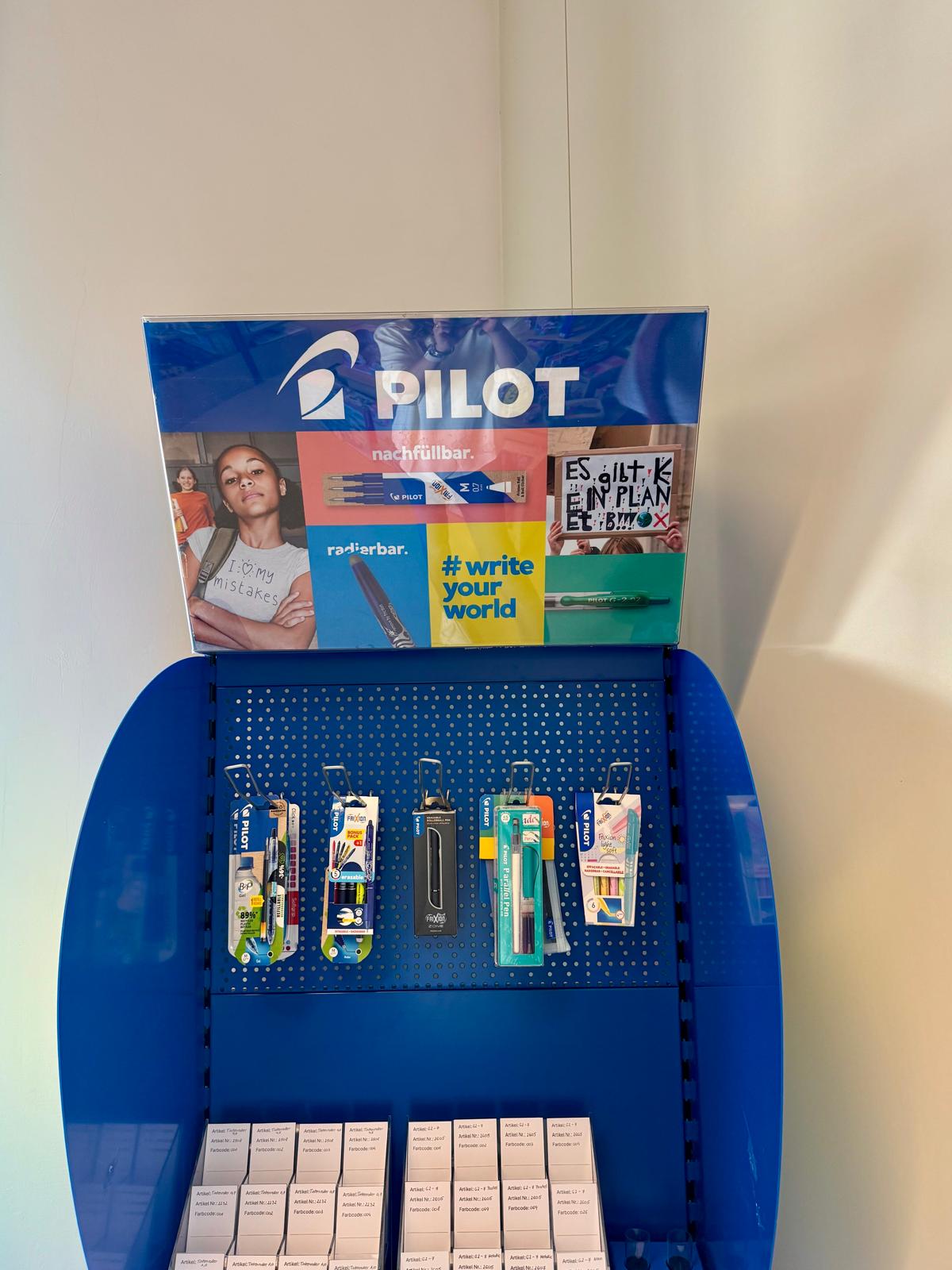 Danke an Herrn Petz von der Firma Pilot für die tolle Zusammenarbeit