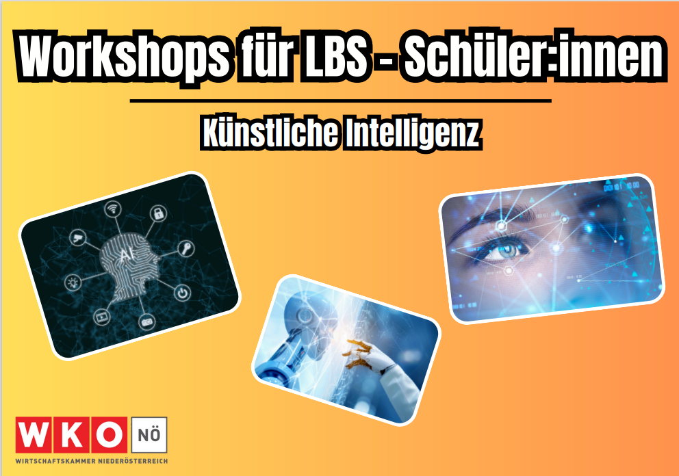 Workshops zum Thema Künstliche Intelligenz Workshops zum Thema Künstliche Intelligenz