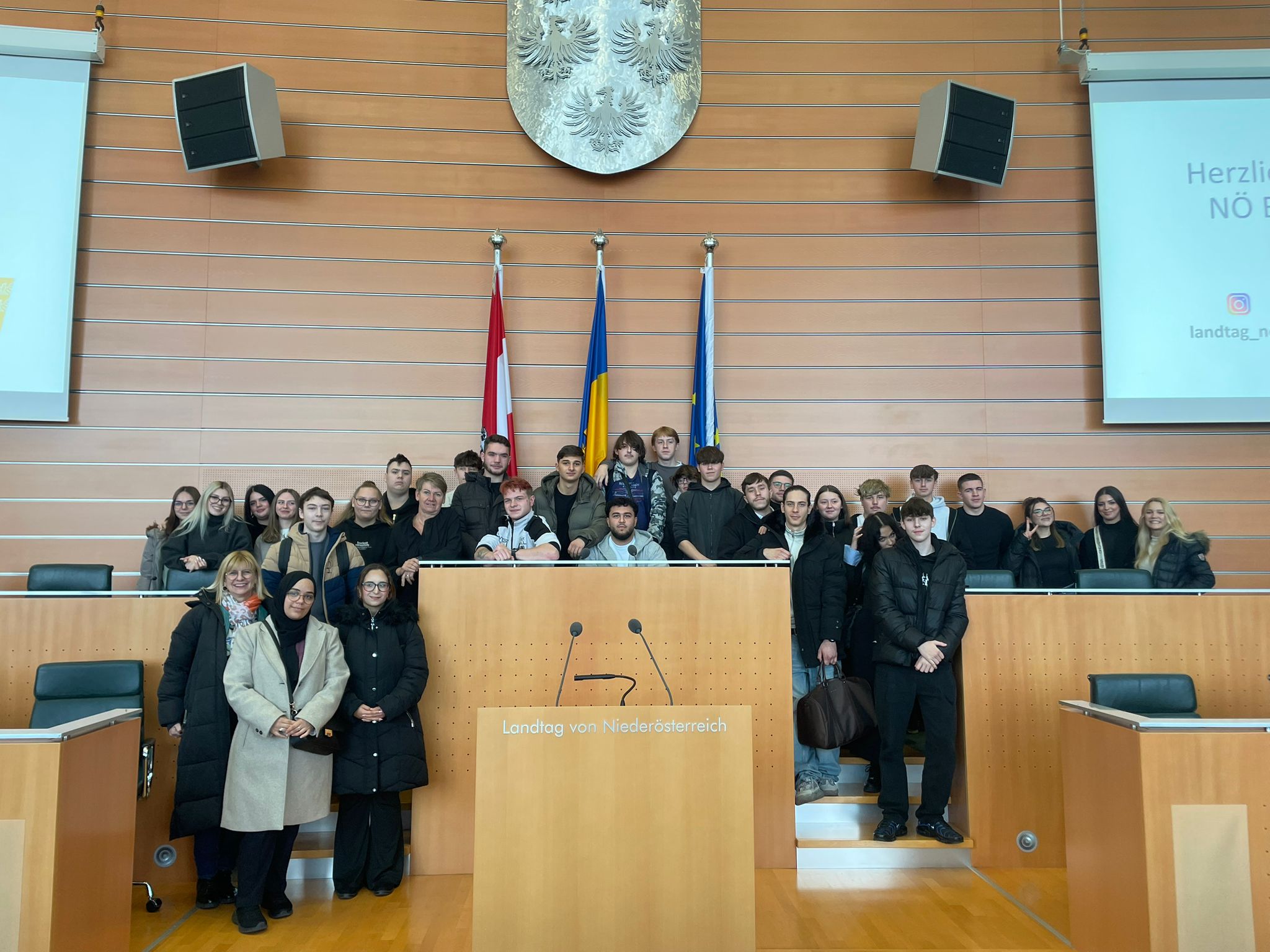 Spannende Einblicke in die Landespolitik – Besuch des NÖ Berufsschullandtags