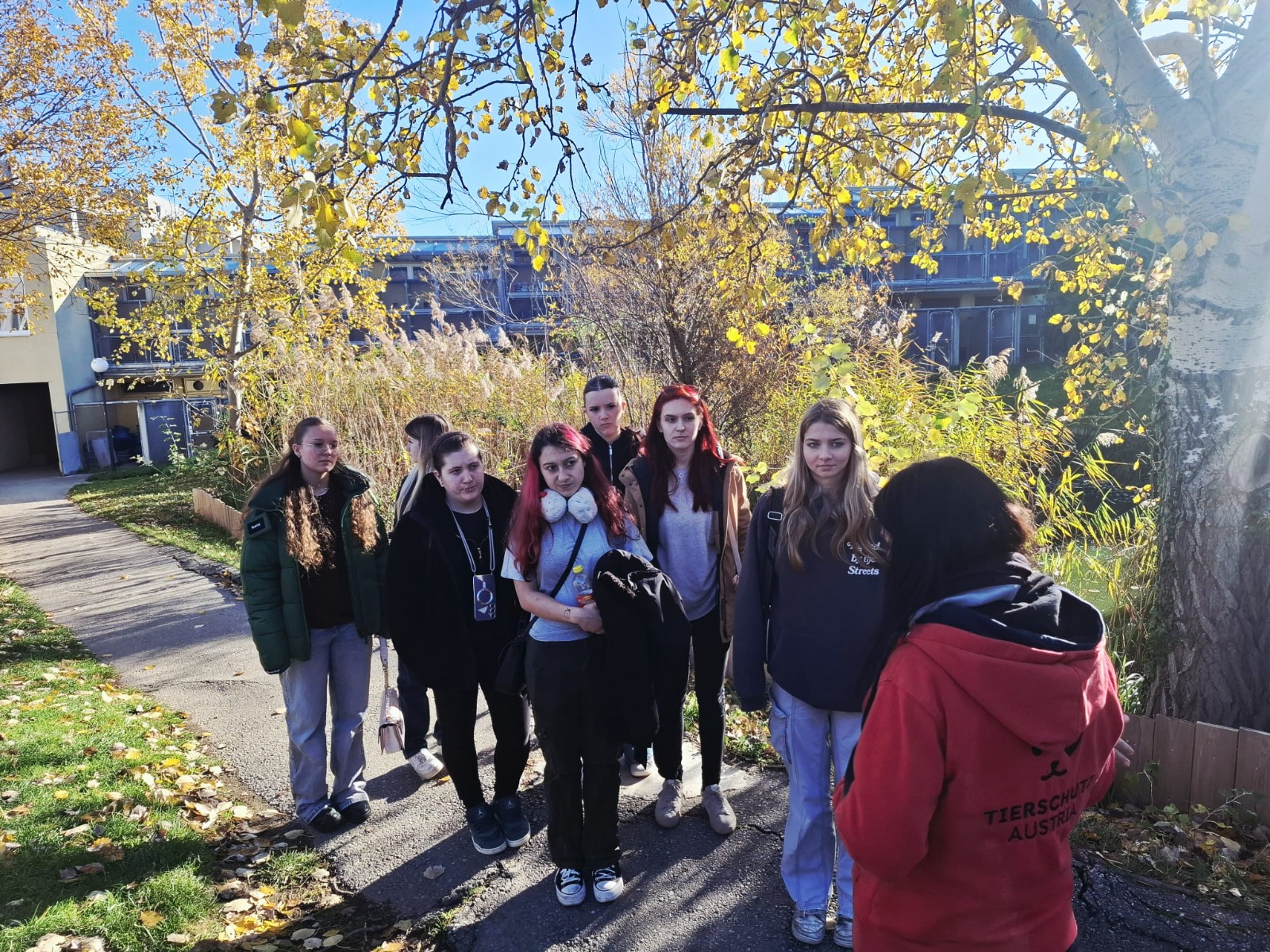 3. Klasse Zoofachhandel im Tierschutzheim Vösendorf