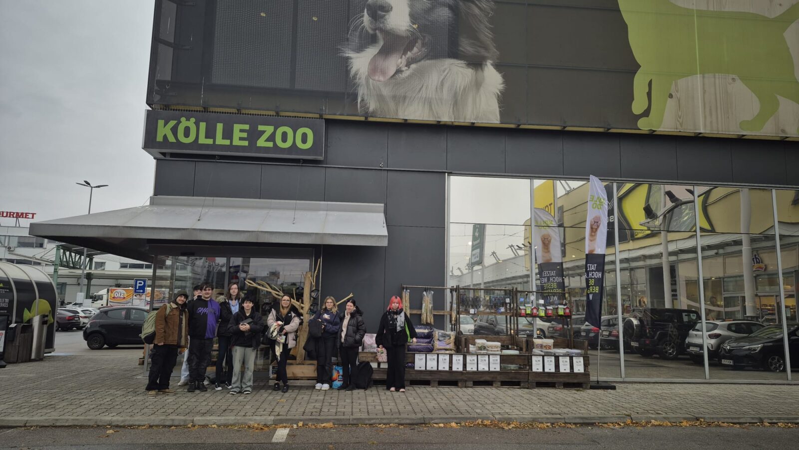 Lehrausgang zur Kölle Zoo-Filiale in Brunn am Gebirge