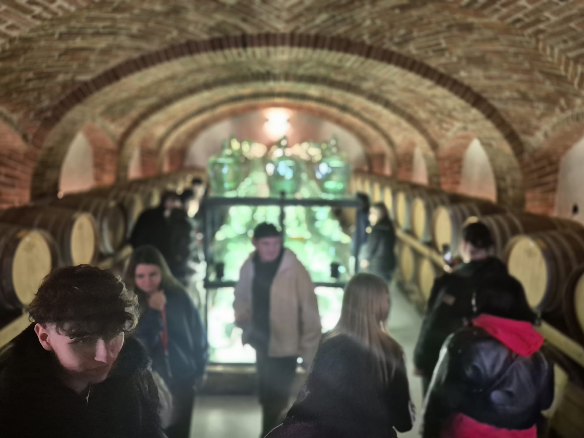 SchülerInnen in der Manufaktur Gölles SchülerInnen in der Manufaktur Gölles