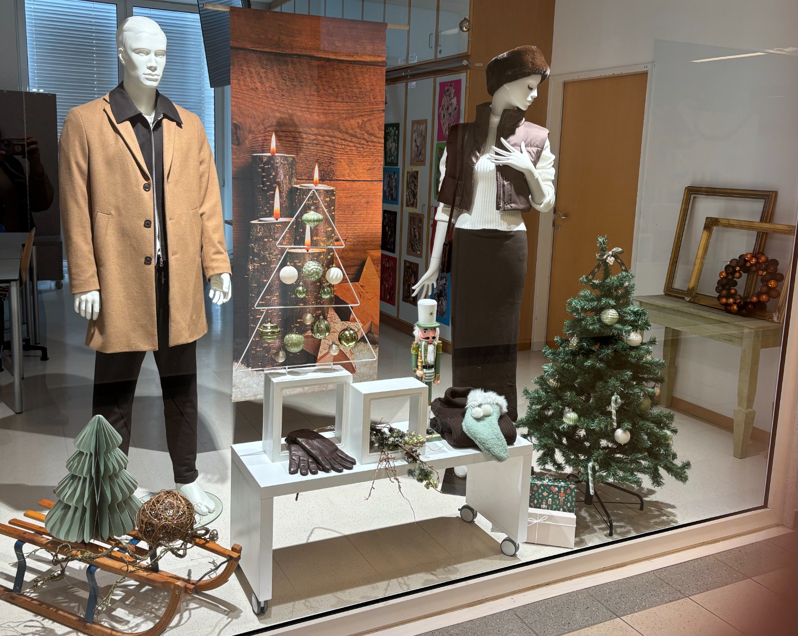 Weihnachtliches Schaufenster Weihnachtliches Schaufenster