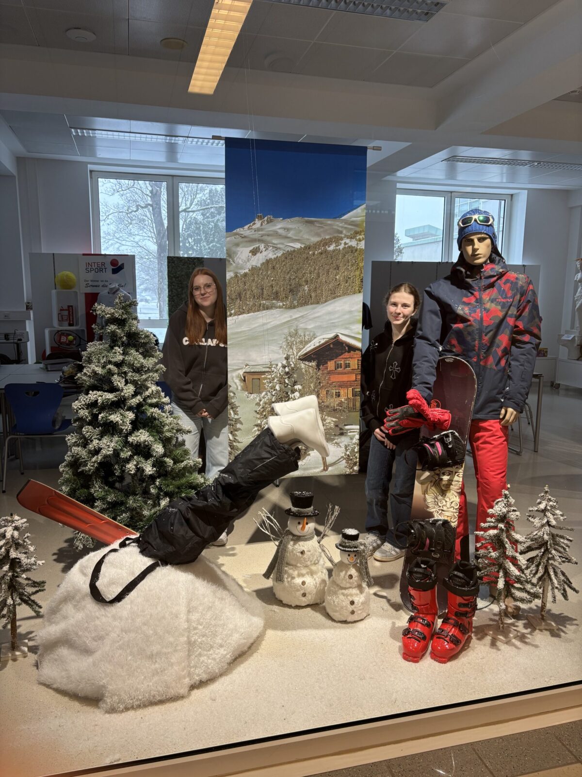 Schaufenstergestaltung – Sport