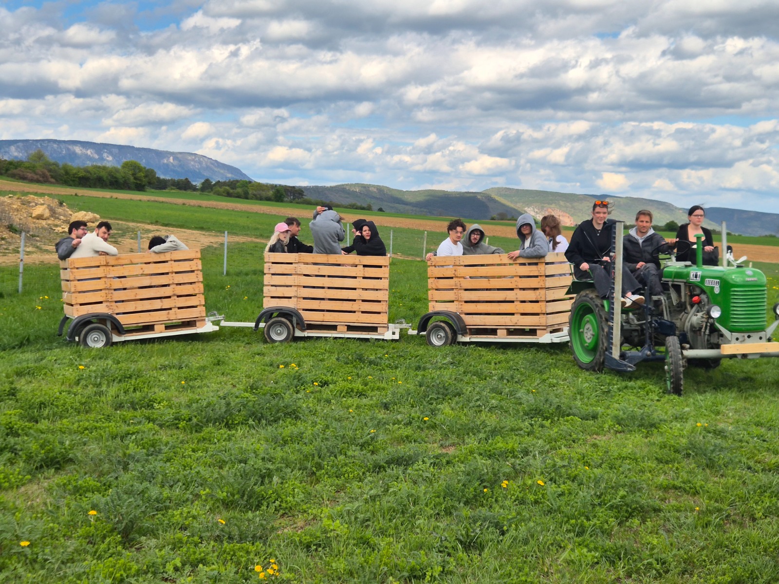 Lehrausgang der 3LH3 zu Most Michl nach Mollram
