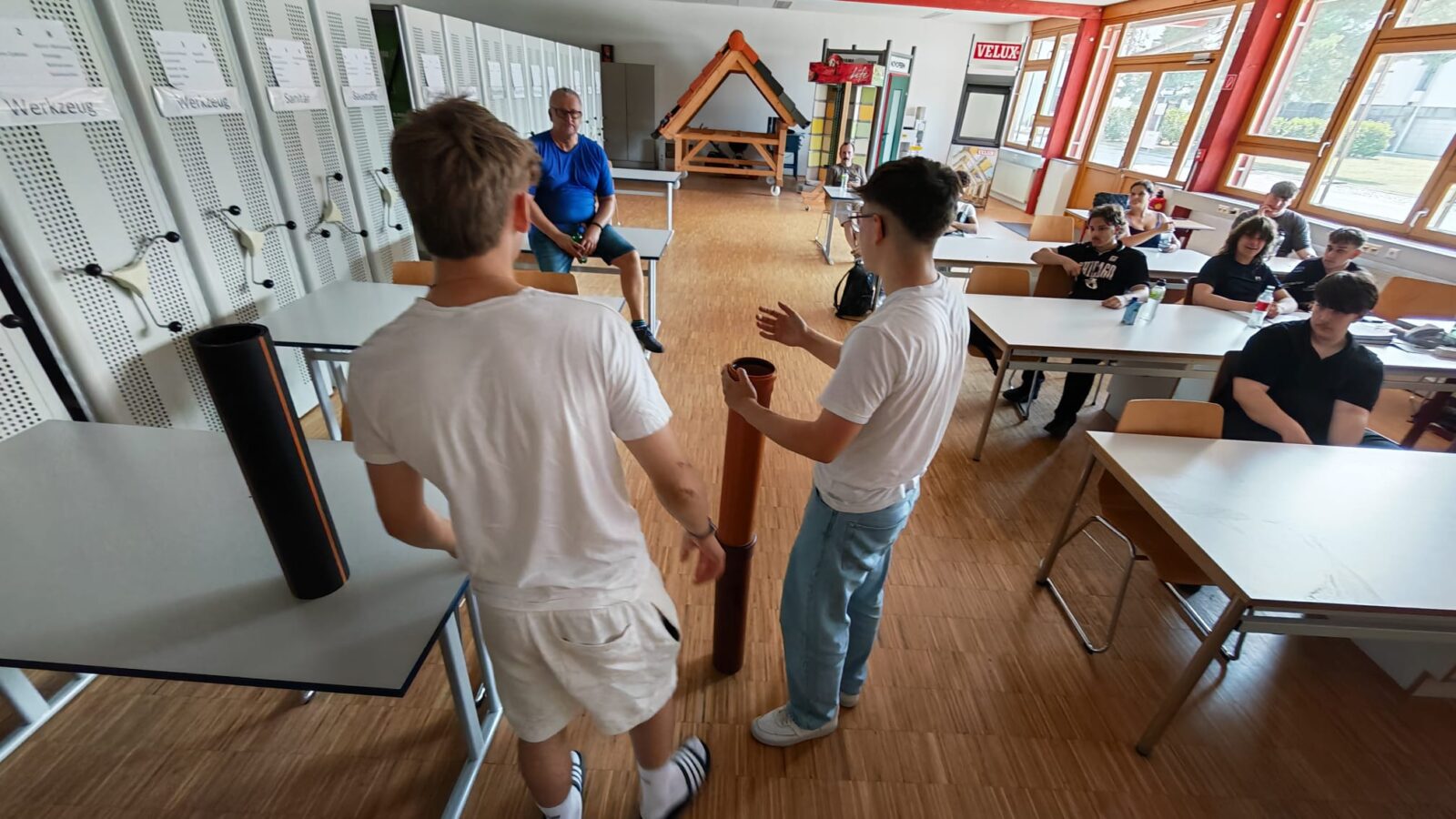 Pipelife zu Besuch an der LBS Theresienfeld